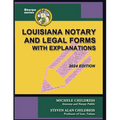 Louisiana Notary and Legal Forms with Explanations: 2024 Edition - Paperback