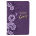 Pocket Bible Devotional for Girls Faux Leather - Leather