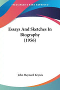 Essays and Sketches in Biography (1956) - Paperback