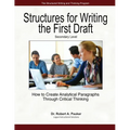 Structures for Writing the First Draft - Secondary Level: How to Create Analytical Paragraphs Through Critical Thinking - Paperback
