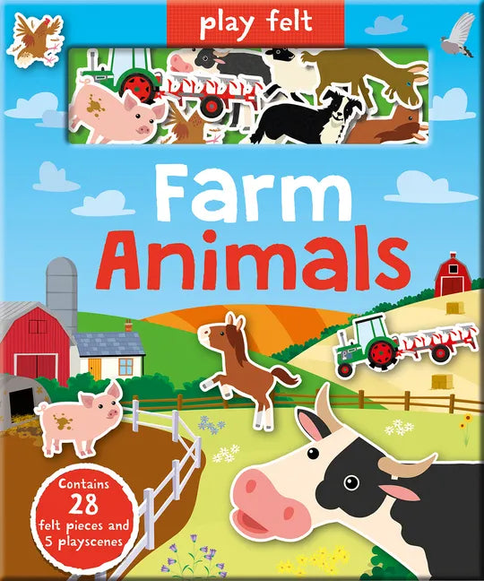 Play Felt: Farm Animals - Board Book