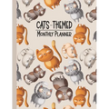 Cats Themed Monthly Planner: Two-Year Monthly Planner 2021-2022, Perfect Planner for the Ultimate Cat Lover! - Paperback