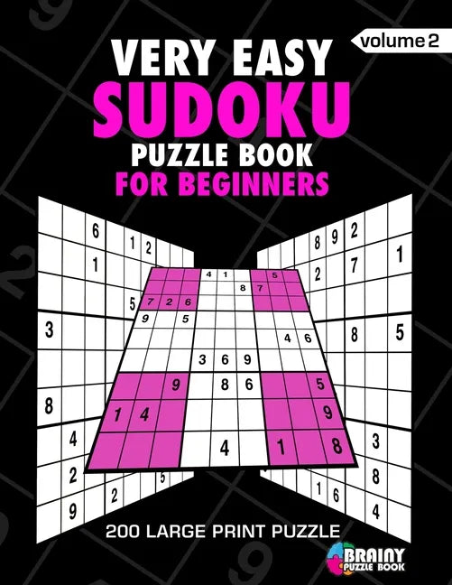 Very Easy Sudoku Puzzle Book For Adults: 200 Large Print Puzzles with Answer (Volume 2) - Paperback