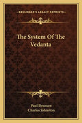 The System of the Vedanta - Paperback