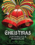 Christmas Zentangles and Mandalas: Coloring Books for Grown-Ups, Adult Relaxation - Paperback
