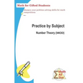 Practice by Subject: Number Theory (MOD): Math for Gifted Student - Paperback