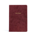 KJV Rainbow Study Bible, Burgundy Leathertouch - Imitation Leather