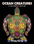 Ocean Creatures Coloring Book: Coloring Book for Adults: Beautiful Designs for Stress Relief, Creativity, and Relaxation - Paperback