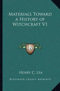 Materials Toward a History of Witchcraft V1 - Paperback