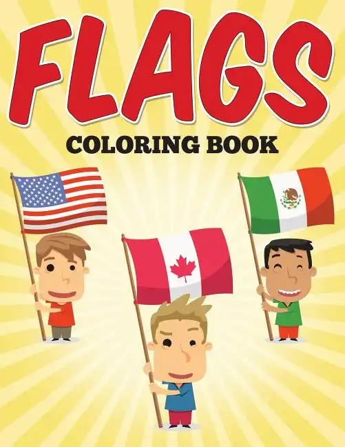 Flags Coloring Book - Paperback