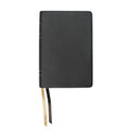 Lsb Large Print Wide Margin Paste-Down Black Cowhide - Leather