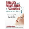Surrogacy and Embryo, Sperm, & Egg Donation: What Were You Thinking?: Considering IVF & Third-Party Reproduction - Paperback