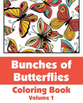 Bunches of Butterflies Coloring Book - Paperback