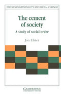 The Cement of Society: A Survey of Social Order - Paperback