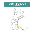 Dot to Dot - Animals: Dots to Dots Adults point by point dots to dots animal drawing animals Dots to connect - Paperback