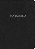 Rvr 1960 Biblia Compacta Letra Grande, Negro Piel Fabricada - Bonded Leather
