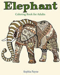 Elephant Coloring Book for Adults - Paperback