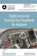Flight Instructor Practical Test Standards For Airplane (FAA-S-8081-6D) - Paperback