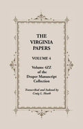 The Virginia Papers, Volume 4, Volume 4zz of the Draper Manuscript Collection - Paperback