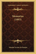 Memorias (1893) - Paperback