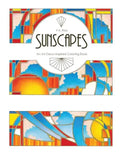 Sunscapes: An Art Deco-Inspired Coloring Book - Paperback