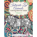 Intricate Zen Animals: Coloring Book For Adults - Paperback