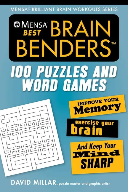 Mensa(r) Best Brain Benders: 100 Puzzles and Word Games - Paperback