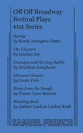 Off Off Broadway Festival Plays, 41st Series - Paperback