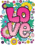 Good Vibes Coloring Books for Adults: Love Inspirational sayings coloring book, Motivational Quotes for Stress Relieving and Relaxation - Paperback