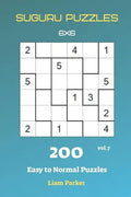 Suguru Puzzles - 200 Easy to Normal Puzzles 6x6 vol.7 - Paperback