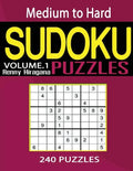 Sudoku: 240 Sudoku Puzzles (Sudoku Puzzle Book) (Medium to Hard sudoku puzzle books) (Volume 1) - Paperback