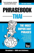 Phrasebook - Thai- The most important phrases: Phrasebook and 3000-word dictionary - Paperback