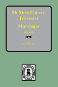 McMinn County, Tennessee Marriages 1820-1870 - Paperback
