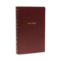 NKJV, Gift and Award Bible, Leather-Look, Burgundy, Red Letter Edition - Imitation Leather