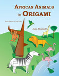 African Animals in Origami - Paperback