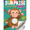 Surprise Coloring Nature: Interactive Coloring Book That Reveals Hidden Images - Paperback