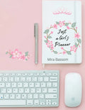 Just a Girl's Planner: 12-month Daily Planner (8.5 x11) January to December Monthly Calendar Diary Organize Your Schoolwork and Activities Bi - Paperback