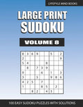 Large Print Sudoku: Easy Large Print Sudoku Volume 8 - Paperback