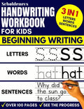 Handwriting Workbook for Kids: 3-in-1 Writing Practice Book to Master Letters, Words & Sentences - Paperback