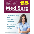 Med Surg Certification Review Book: 2 Practice Tests and CMSRN Exam Study Guide for Medical Surgical Nursing Prep - Paperback