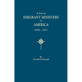 List of Emigrant Ministers to America, 1690-1811 - Paperback