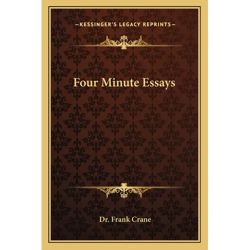 Four Minute Essays - Paperback