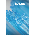 Ideas: 90 Pages of 6 X 9 Inch White Numbered Pages No Lines - Paperback