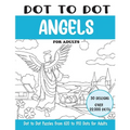 Dot to Dot Angels for Adults: Angels Connect the Dots Book for Adults (Over 22000 dots) - Paperback