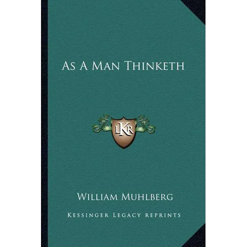 As A Man Thinketh - Paperback