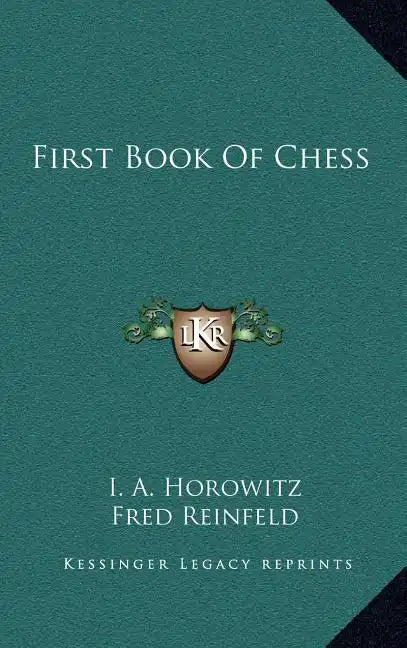 First Book Of Chess - Hardcover