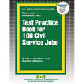 Test Practice Book for 100 Civil Service Jobs - Paperback
