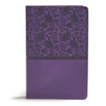 KJV Giant Print Reference Bible, Purple Leathertouch, Indexed - Imitation Leather