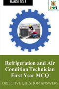 Refrigeration and Air Condition Technician First Year MCQ - Paperback