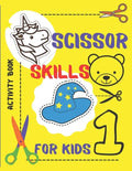 ACTIVITY BOOK: Age 3 to 5 years.Practice of cutting for children with scissors.Children 3,4,5 years old.Animals. Figures. Numbers. - Paperback